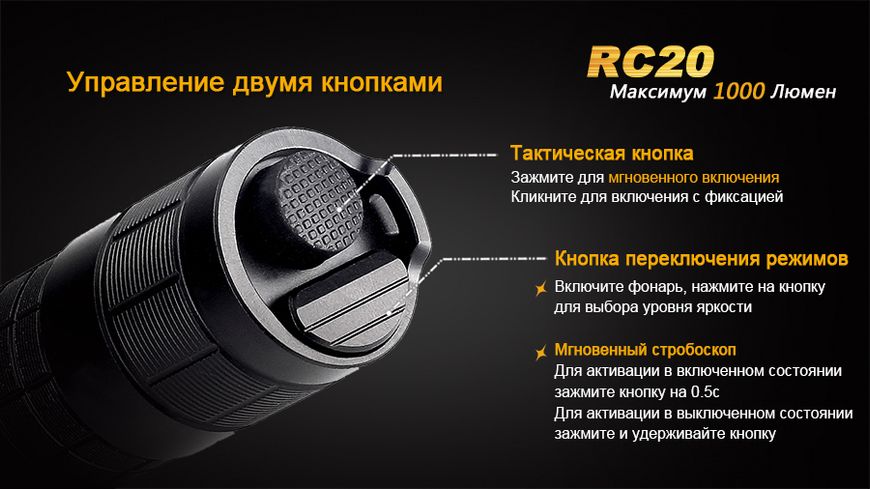 Ліхтар ручний Fenix RC20 XM-L2 U2 45738 фото