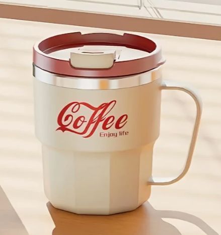 Термокружка COFFEE красная 895642 фото