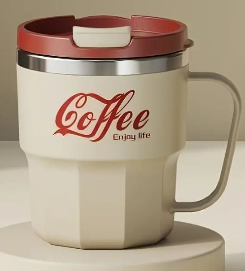 Термокружка COFFEE красная 895642 фото