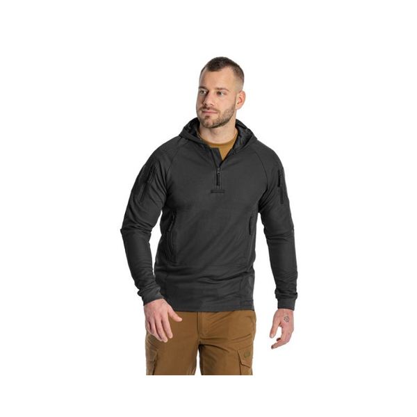 Кофта тактична Helikon-Tex RANGE HOODIE - TopCool, чорний, розмір L 67285 фото