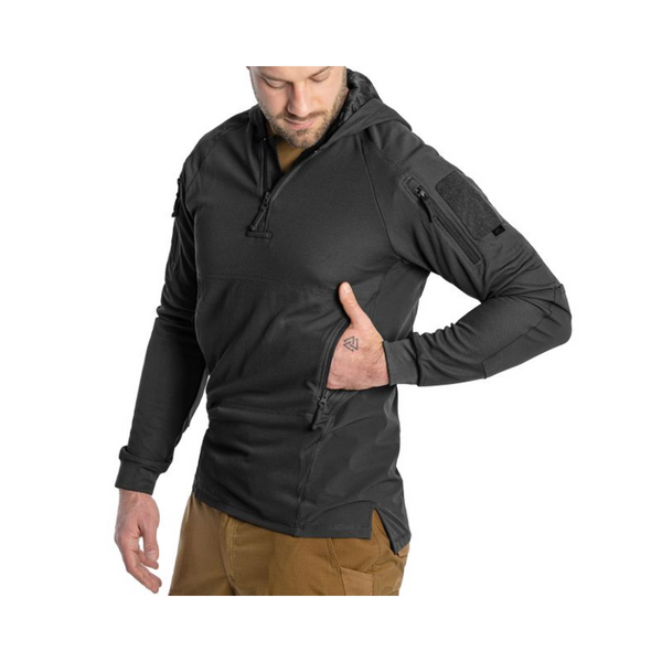 Кофта тактична Helikon-Tex RANGE HOODIE - TopCool, чорний, розмір L 67285 фото