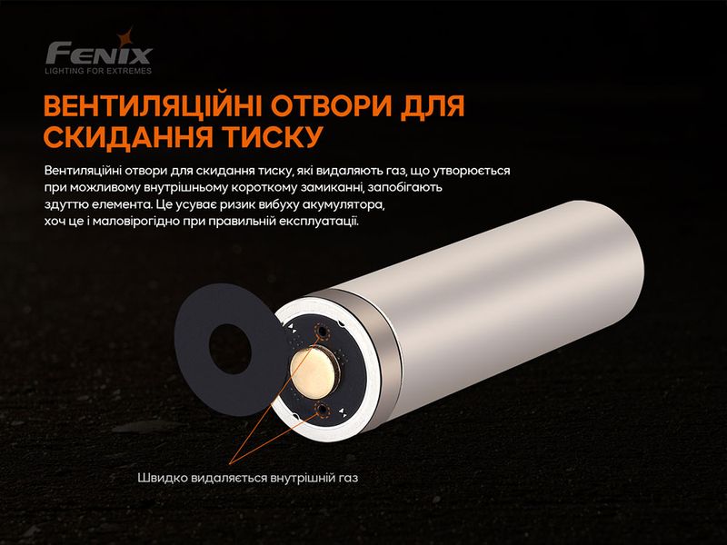 Акумулятор 21700 Fenix ARB-L21-5000 V2.0 59974 фото