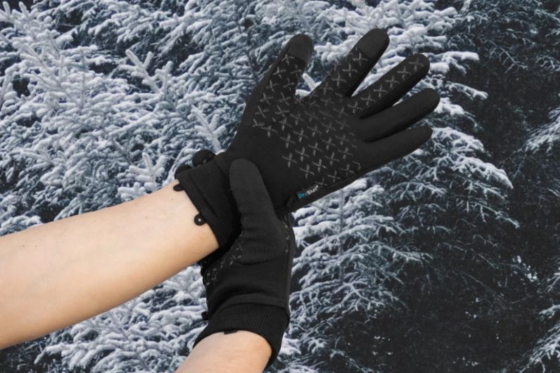 Перчатки водонепроницаемые Dexshell StretchFit 2.0 Gloves, р-р XL, черные DG90906BLK2.0-XL фото