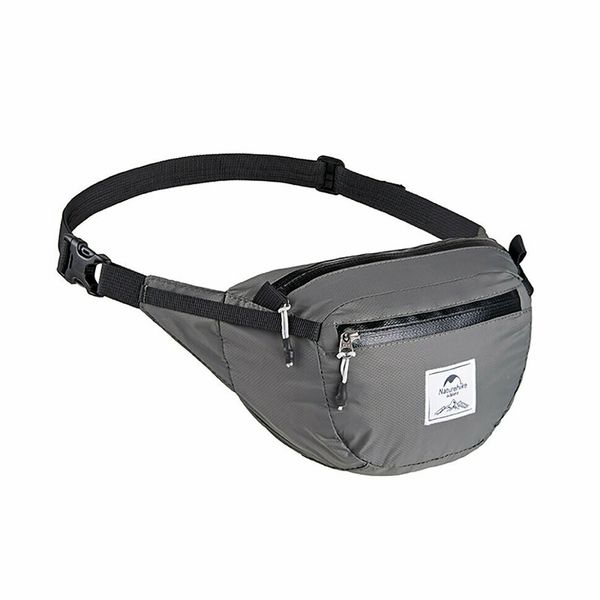 Сумка на пояс Naturehike DL-02 Ultralight Bag NH18B300-B, 6 л, сірий 57502 фото