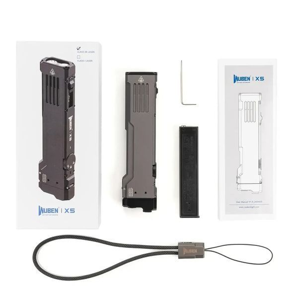 WUBEN X5 Grey Ліхтар багатофункціональний wub-x5g фото
