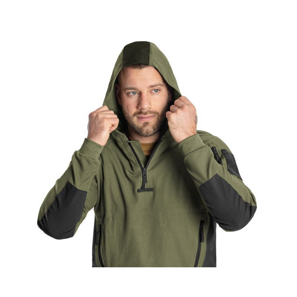 Кофта тактична Helikon-Tex RANGE HOODIE - TopCool, оливковий, розмір S 67288 фото