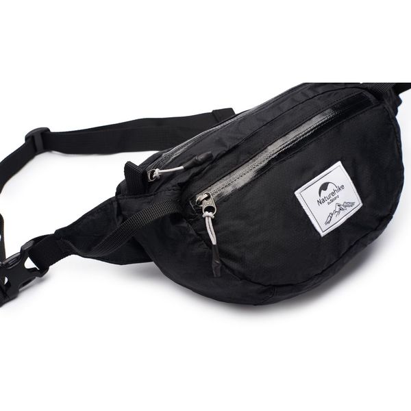 Сумка на пояс Naturehike DL-02 Ultralight Bag NH18B300-B, 6 л, чорний 57503 фото