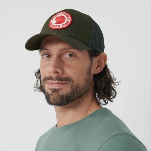 Кепка Fjallraven 1960 Logo Langtradarkeps Patina Green S/M 78138.614.S-M фото