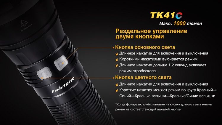 Ліхтар ручний Fenix TK41 C-L2U2 44134 фото