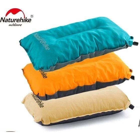 Подушка самонадувающаяся Naturehike Sponge automatic NH17A001-L, желтая 6927595777404 фото