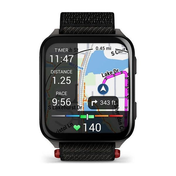 Смарт-годинник Garmin Venu X1Black з титановим Slate корпусом 010-02980-02b фото