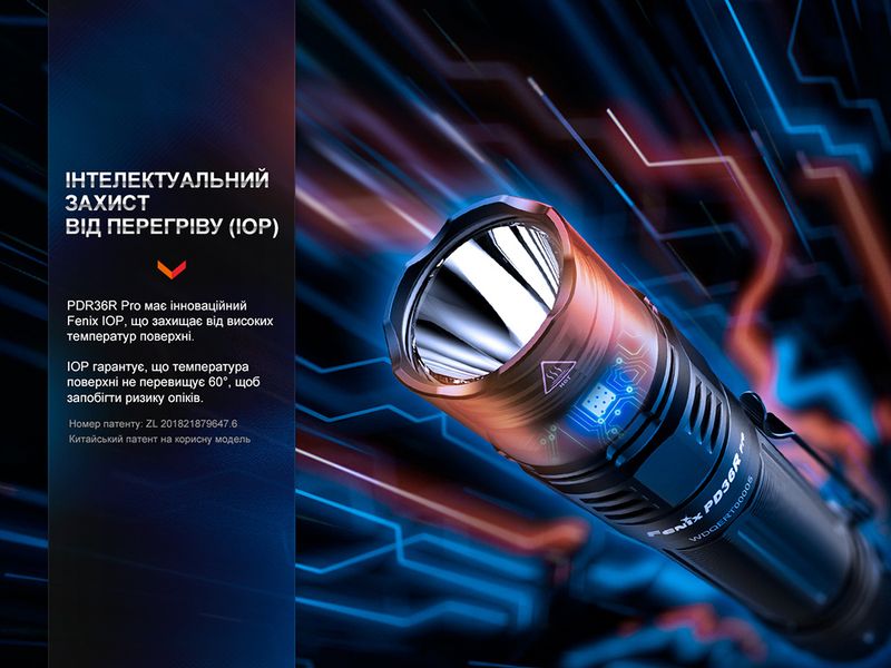 Ліхтар ручний Fenix PD36R Pro 59257 фото