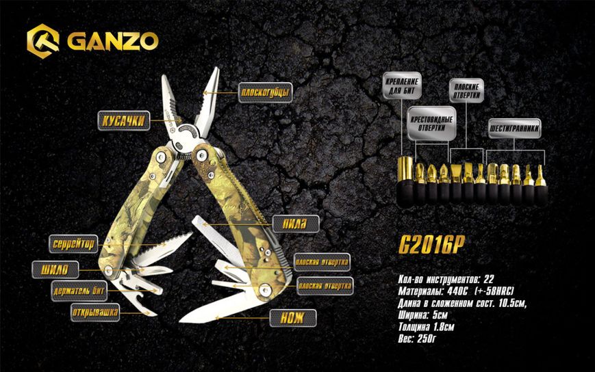 Multi Tool Ganzo G107 (G2016P) 44872 фото