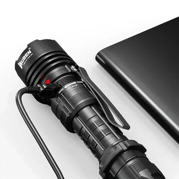 WUBEN T1 Black Фонарь тактический wub-t1 фото