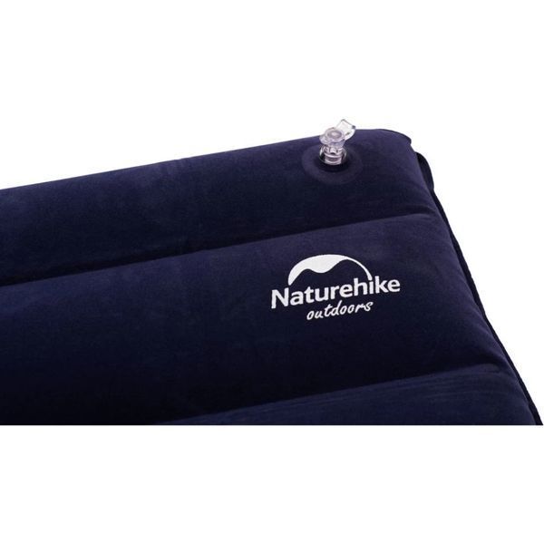 Подушка надувна Naturehike Square Inflatable NH18F018-Z темно-блакитний 6975641885504 фото
