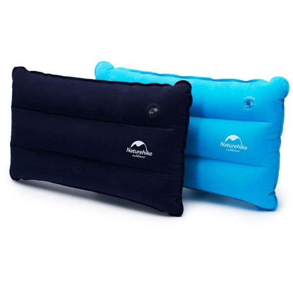 Подушка надувна Naturehike Square Inflatable NH18F018-Z темно-блакитний 6975641885504 фото