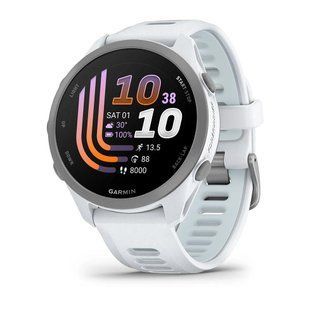 Смарт-часы Garmin Forerunner 170 Whitestone белый с белым ремешком 010-03920-01 фото