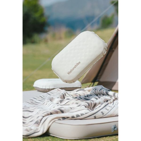 Подушка надувная ультралегкая Naturehike CNK2300DZ024 прямоугольная большая 6976507667661 фото