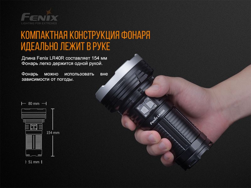 Ліхтар ручний Fenix LR40R 45426 фото