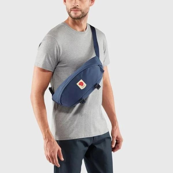 Сумка на пояс Fjallraven Ulvo Hip Pack Large черная 23166.620 фото