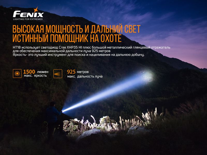 Ліхтар ручний Fenix HT18 47685 фото