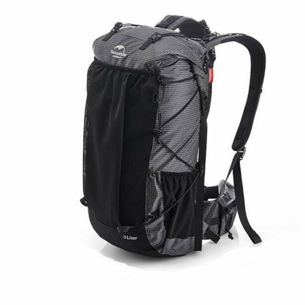 Рюкзак туристичний Naturehike Rock NH20BB113, 40+5 л, чорний 57603 фото