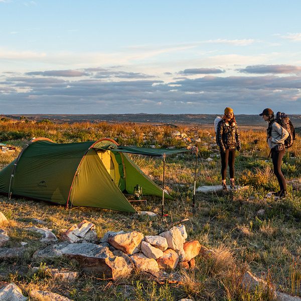 Намет-тонель двомісний Naturehike Cloud tunnel 2 NH20ZP006, 20D, темно-зелений 61659 фото