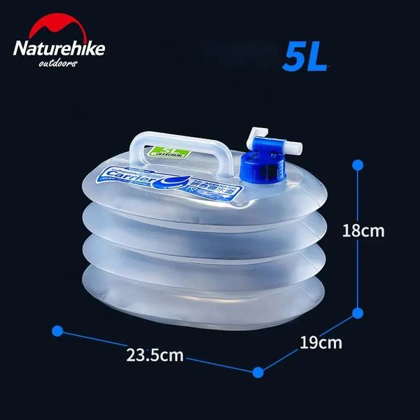 Каністра для води складана Naturehike LDPE4 NH14S002-T, 5 л 57511 фото