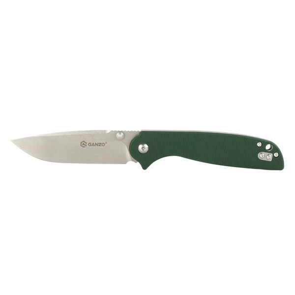 Нож складной туристический Ganzo G6803 (8.9 см) 8CR14 / G10 зеленый G6803-GB фото