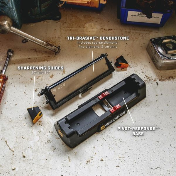 Work Sharp Точилка механічна Benchstone Sharpener WSBCHBSS-I 50961 фото