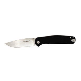 Нож складной туристический Ganzo G6804 (8.9 см) 8CR14 / G10 черный G6804-BK фото