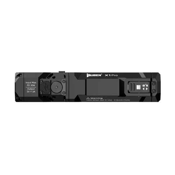 WUBEN X1 PRO Black Ліхтарик ручний wub-x1-pro фото