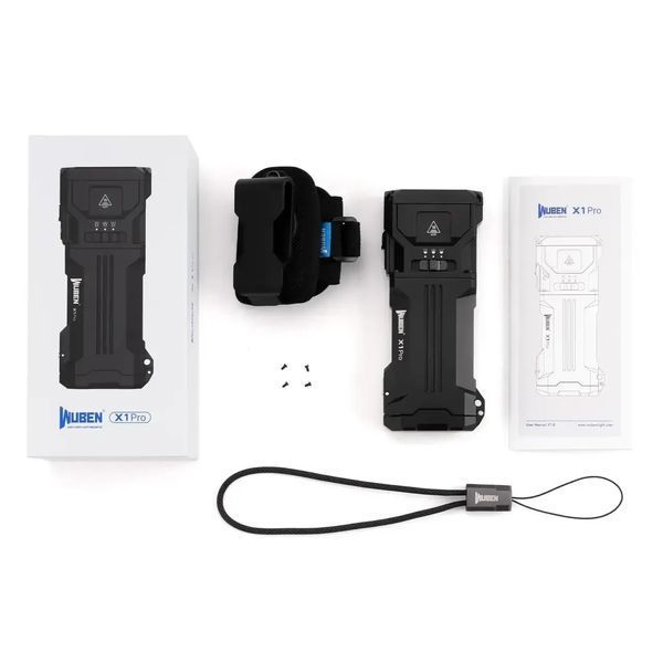 WUBEN X1 PRO Black Ліхтарик ручний wub-x1-pro фото