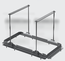 Крепление 5kWh LFP Battery Mounting Bracket AFRB-MM100BP5-3 фото