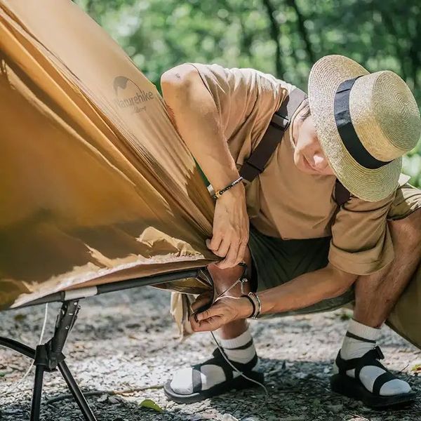 Намет одномісний Naturehike NH22ZP020, коричневий 65211 фото