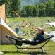 Гамак розкладний одномісний Naturehike Outdoor Folding Hammock NH20JJ011, 300D Oxford, чорний 57637 фото 5