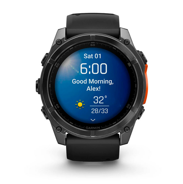 Смарт-годинник Garmin Fenix 8 47мм, AMOLED, Slate Gray 010-02904-00 фото