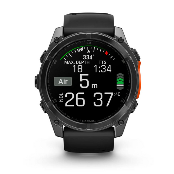 Смарт-годинник Garmin Fenix 8 47мм, AMOLED, Slate Gray 010-02904-00 фото