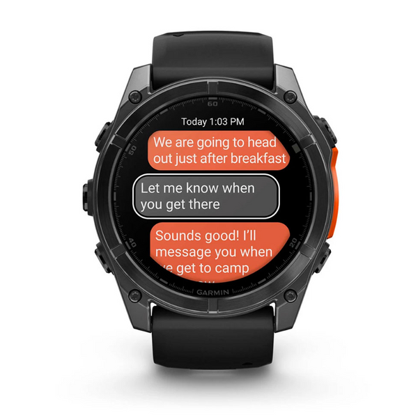 Смарт-годинник Garmin Fenix 8 47мм, AMOLED, Slate Gray 010-02904-00 фото