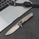 Нож складной туристический Ruike P875-SZ, (8.9 см) 14C28N / steel 420 серый P875-SZ фото 4