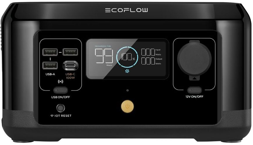 Зарядная станция EcoFlow RIVER mini (Wireless) (210 Вт·ч) - Refurbished REF-RIVERMINIWIRELESS фото