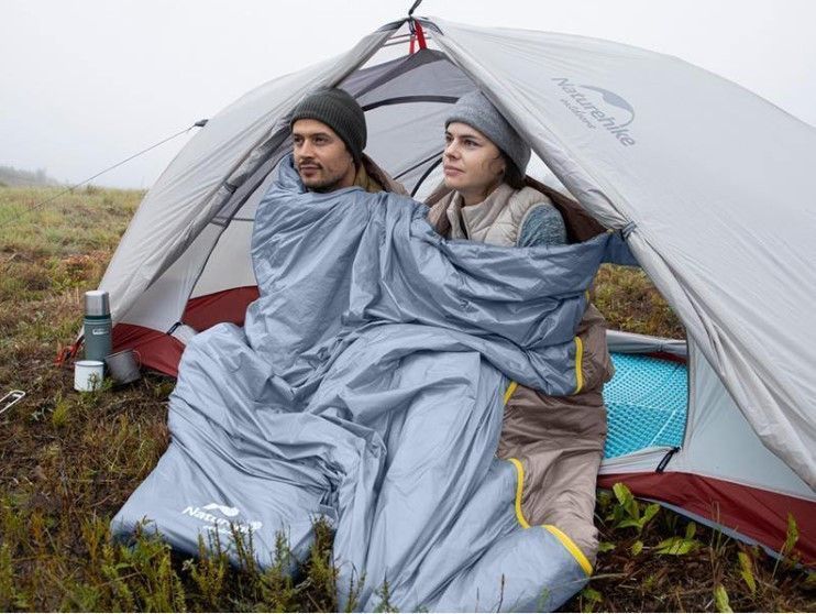 Спальник сверхлегкий Naturehike Summer LW180 NH21MSD09 правый, (15&deg;C), p-p XL, зеленый 6927595777961-R фото
