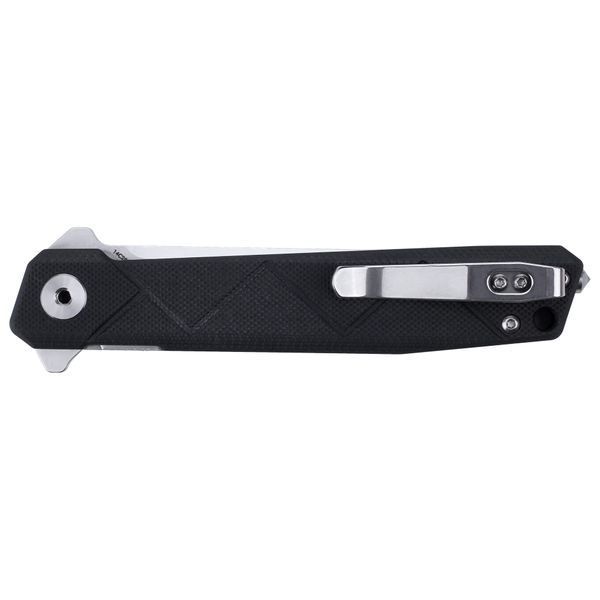 Нож складной туристический Ruike P127-B, (9.1 см) 14C28N / G10 + steel 420 черный P127-B фото