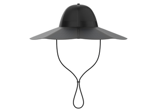 Солнечная шляпа EcoFlow Solar Hat 12W - Черная 5000000247 фото