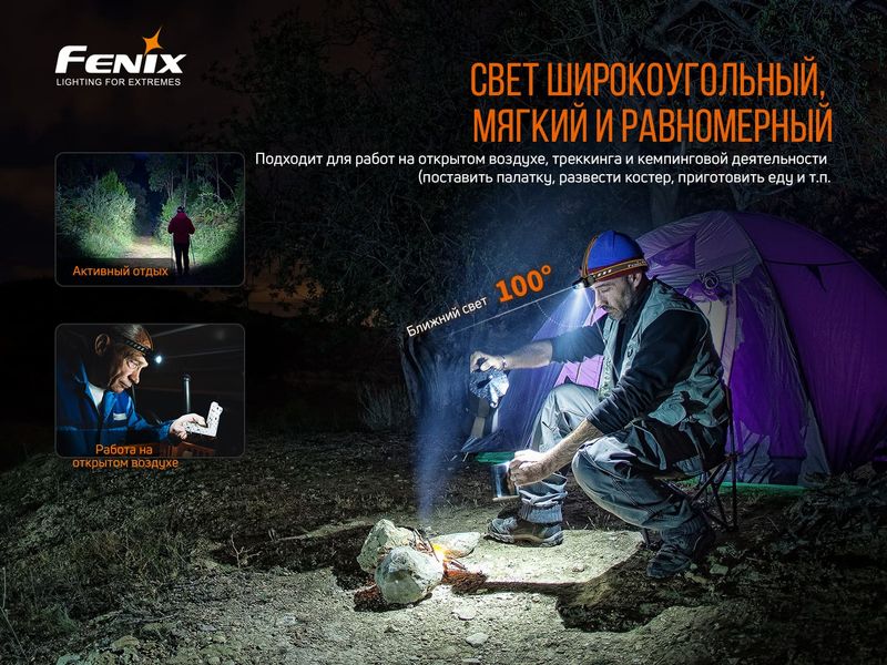 Ліхтар налобний Fenix HM60R 57855 фото