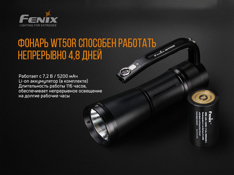 Ліхтар ручний Fenix WT50R 45438 фото