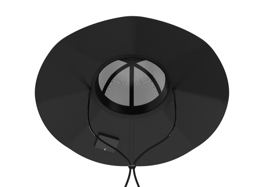 Солнечная шляпа EcoFlow Solar Hat 12W - Черная 5000000247 фото