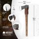 Топор Fadir Tools Bushcraft Axe with Fixed Head 10060 фото 8