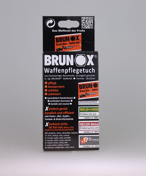 Brunox Gun Care серветки для догляду за зброєю 5шт в коробці 44229 фото