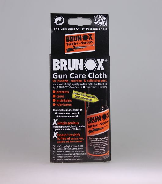 Brunox Gun Care серветки для догляду за зброєю 5шт в коробці 44229 фото